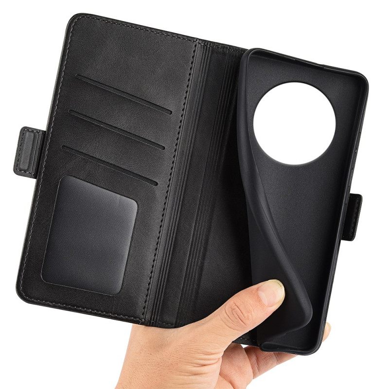 Δερματινη Θηκη Realme 14 Pro Plus 5g Διπλό Κούμπωμα Σιλικόνης