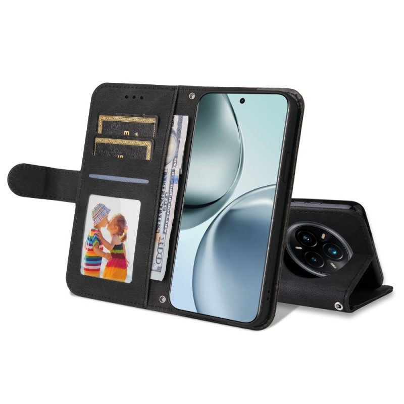 Δερματινη Θηκη Realme 14 Pro Plus 5g Εφέ Vintage Με Πριτσίνι