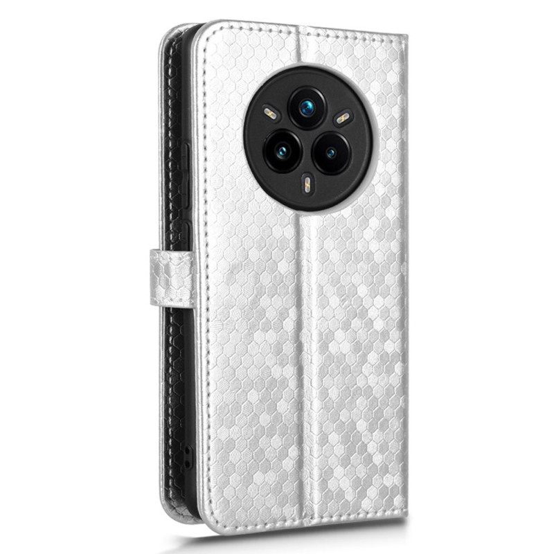 Δερματινη Θηκη Realme 14 Pro Plus 5g Λαμπερές Κουκκίδες