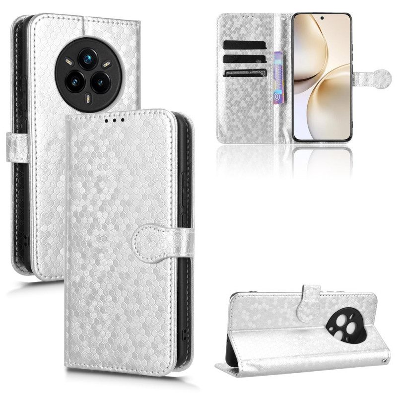 Δερματινη Θηκη Realme 14 Pro Plus 5g Λαμπερές Κουκκίδες