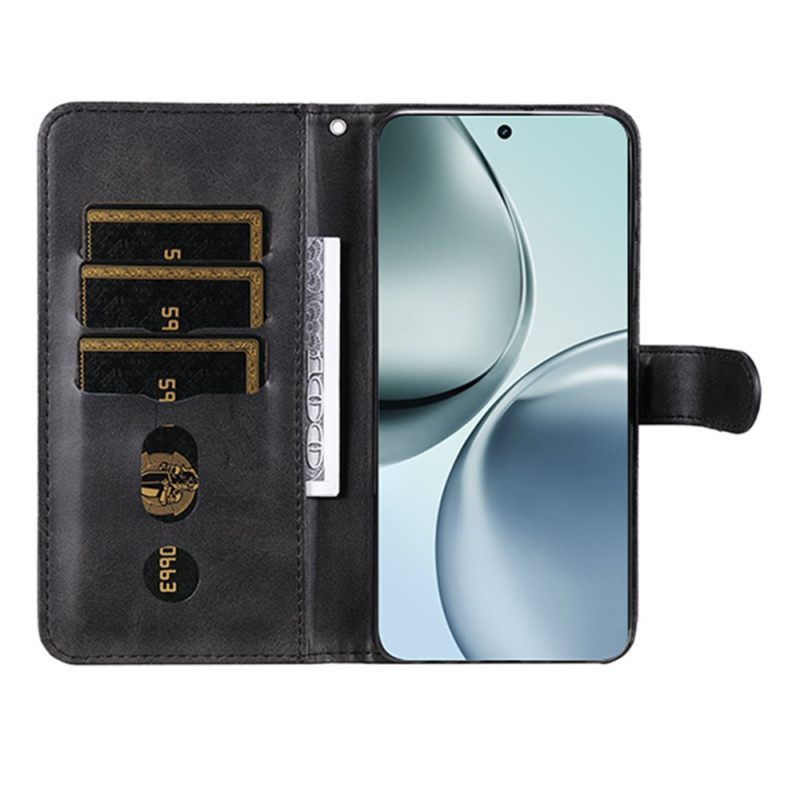 Δερματινη Θηκη Realme 14 Pro Plus 5g Μπροστινή Τσέπη