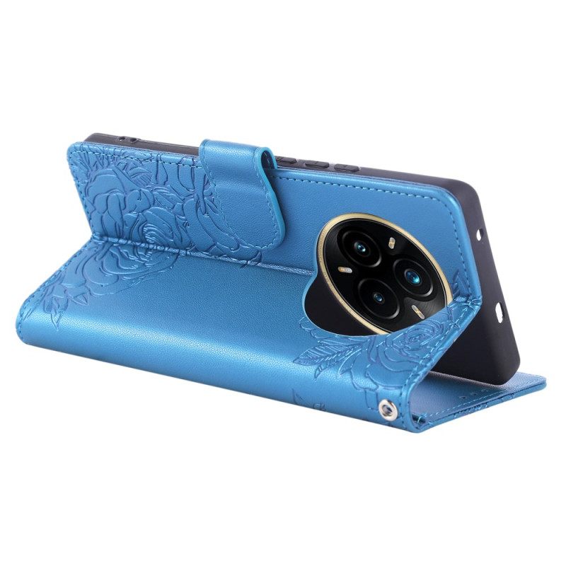 Δερματινη Θηκη Realme 14 Pro Plus 5g Στάμπα Δαντέλας