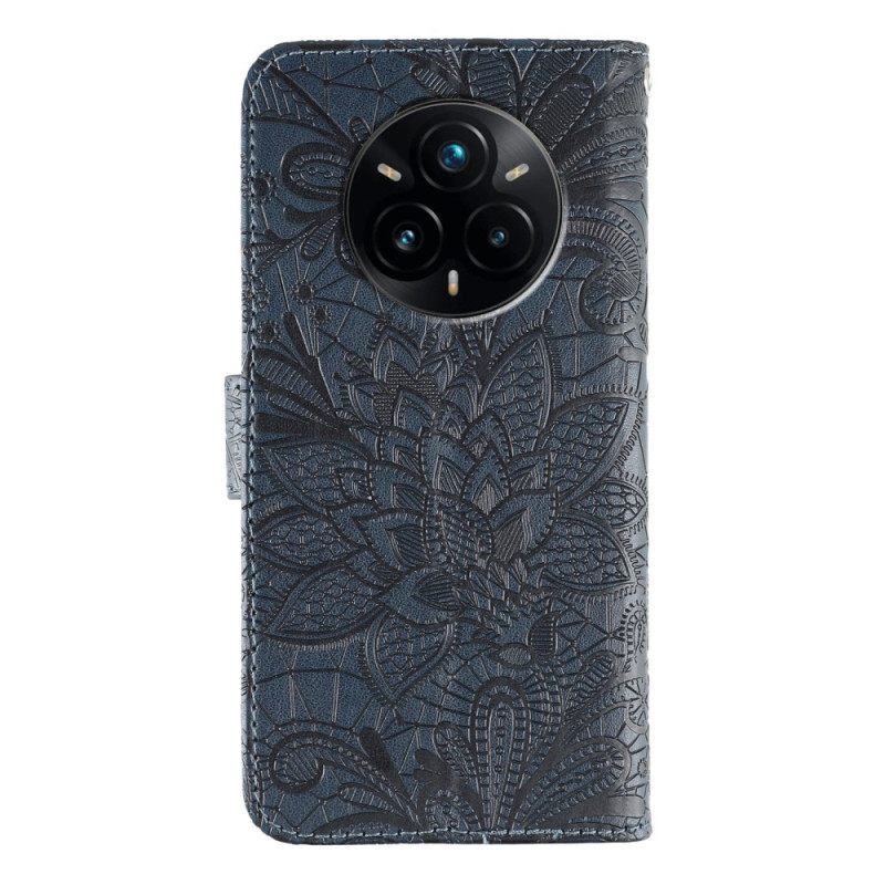 Δερματινη Θηκη Realme 14 Pro Plus 5g Σχέδιο Μάνταλα Σιλικόνης