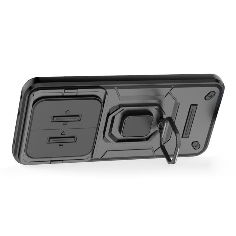 Κάλυμμα Realme 14 Pro Plus 5g Ανθεκτικός Δακτύλιος Με Συρόμενο Προστατευτικό Κάμερας