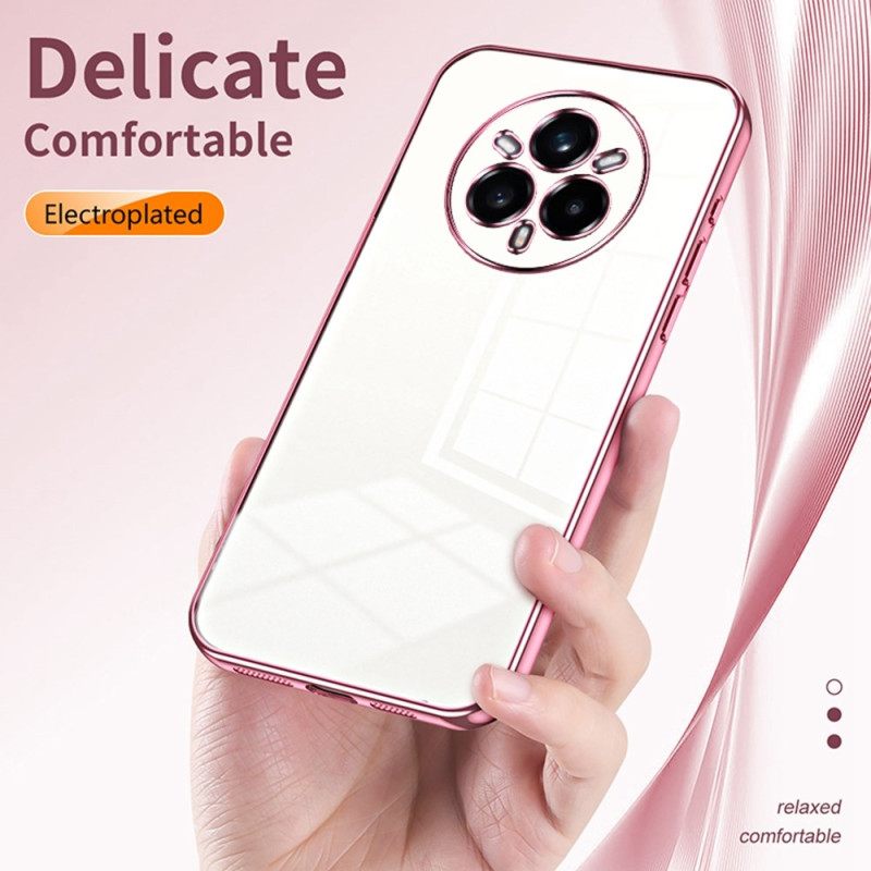 Κάλυμμα Realme 14 Pro Plus 5g Επιμεταλλωμένο Χείλος Σιλικόνης