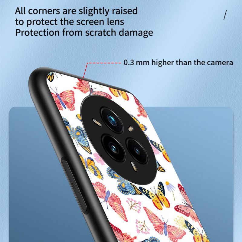 Κάλυμμα Realme 14 Pro Plus 5g Πεταλούδες Από Σκληρυμένο Γυαλί