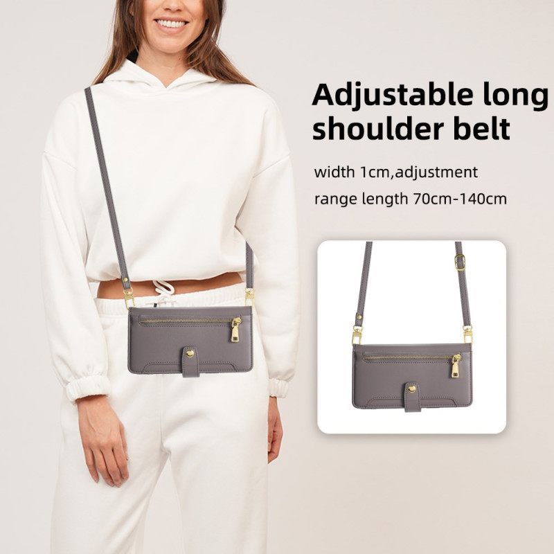 Θηκη Κινητου Realme 14 Pro Plus 5g Θήκες Κινητών Πορτοφόλι Με Κορδόνι Και Λουρί Ώμου