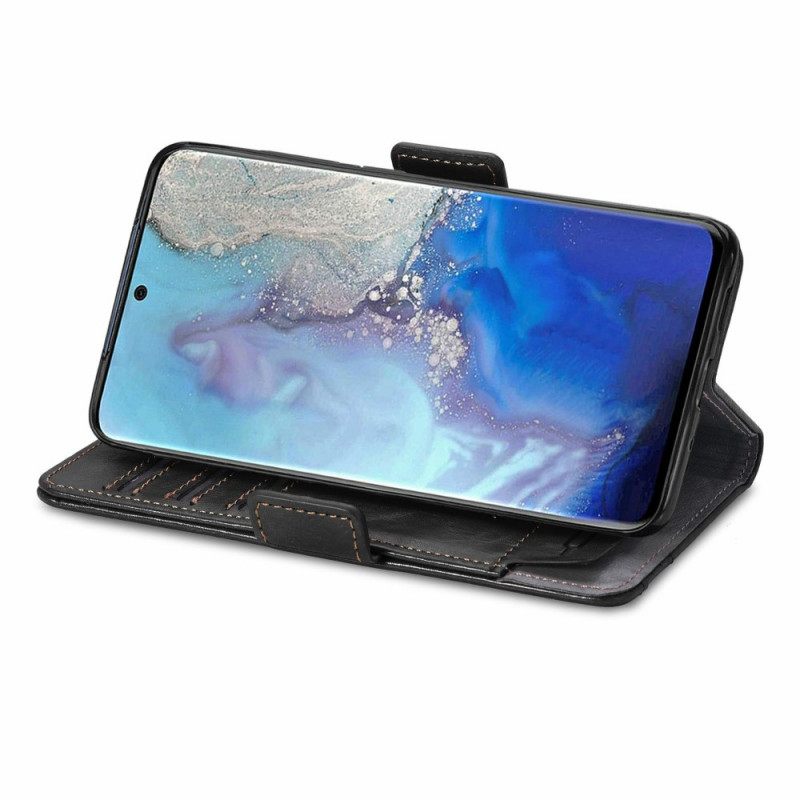 Κάλυμμα Samsung Galaxy S20 Plus 4G / 5G Δίχρωμο Διπλό Κούμπωμα
