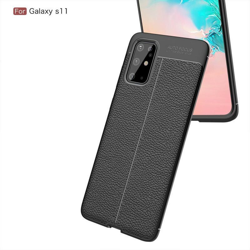 Θήκη Samsung Galaxy S20 Plus 4G / 5G Litchi Double Line
