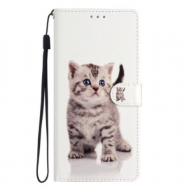 Κάλυμμα Xiaomi 12 Lite με κορδονι Strappy Kitten
