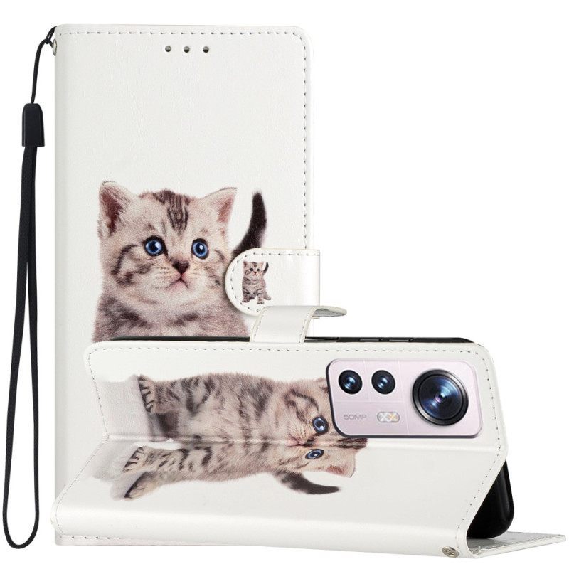 Κάλυμμα Xiaomi 12 Lite με κορδονι Strappy Kitten