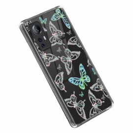 θηκη κινητου Xiaomi 12 Lite Πεταλούδες Κατά Του Κιτρίνισμα