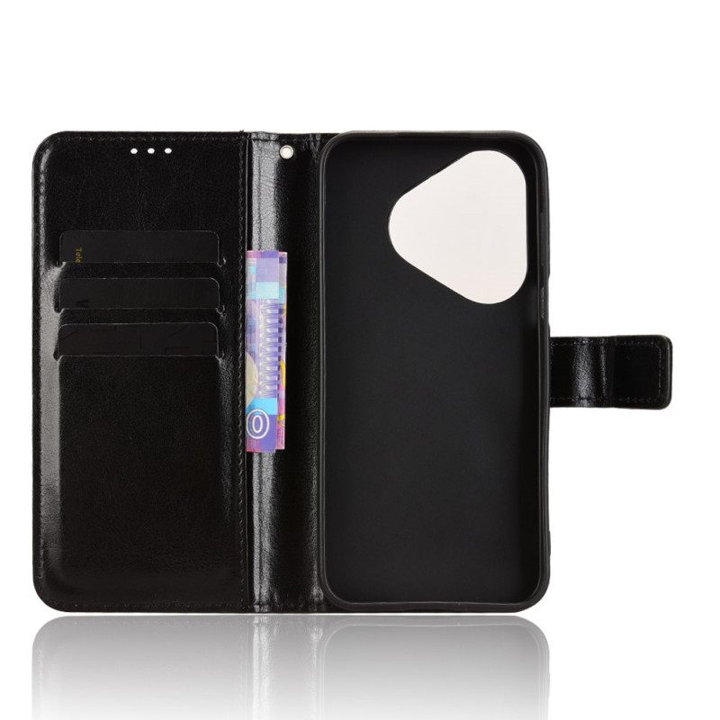 Δερματινη Θηκη Huawei Pura 80 Φανταχτερό Τεχνητό Δέρμα