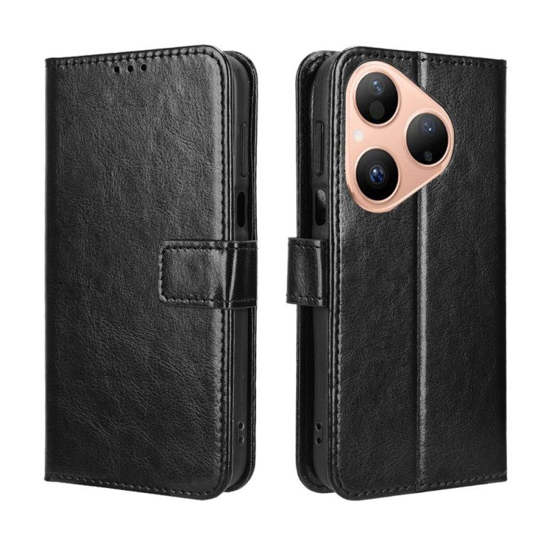 Δερματινη Θηκη Huawei Pura 80 Φανταχτερό Τεχνητό Δέρμα