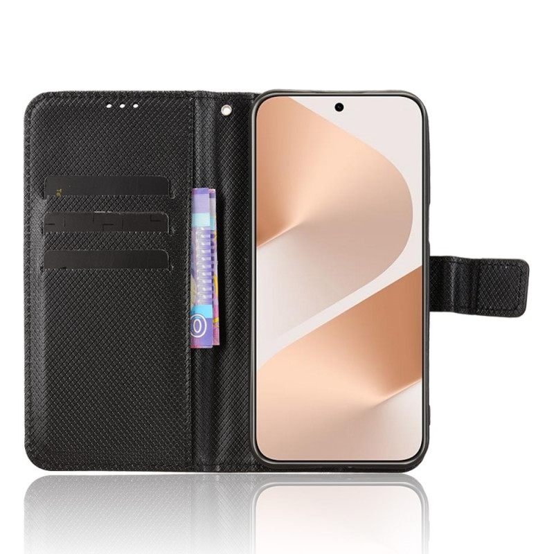 Δερματινη Θηκη Huawei Pura 80 Υφή Διαμαντιού