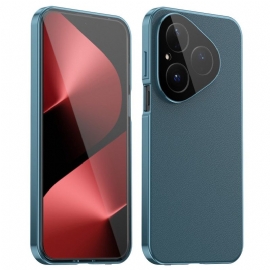 Κάλυμμα Huawei Pura 80 Δερμάτινη Σχεδίαση Και Προστατευτικό Οθόνης Από Σκληρυμένο Γυαλί