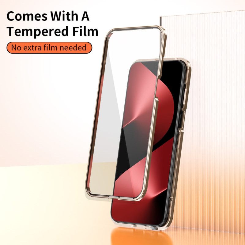 Κάλυμμα Huawei Pura 80 Δερμάτινη Σχεδίαση Και Προστατευτικό Οθόνης Από Σκληρυμένο Γυαλί