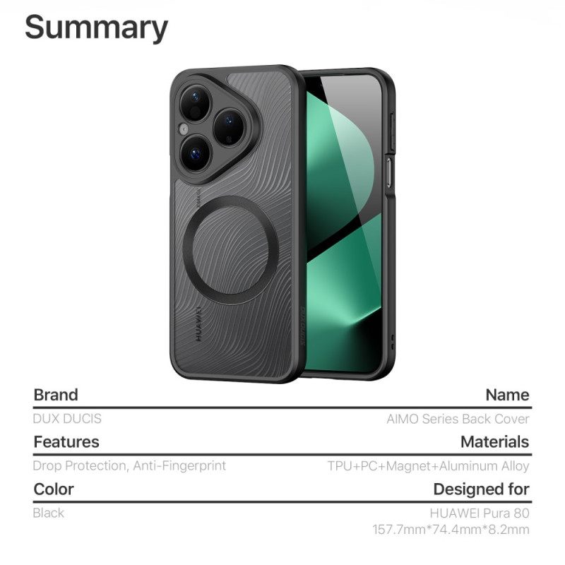 Κάλυμμα Huawei Pura 80 Magsafe Σειρά Aimo Dux Ducis