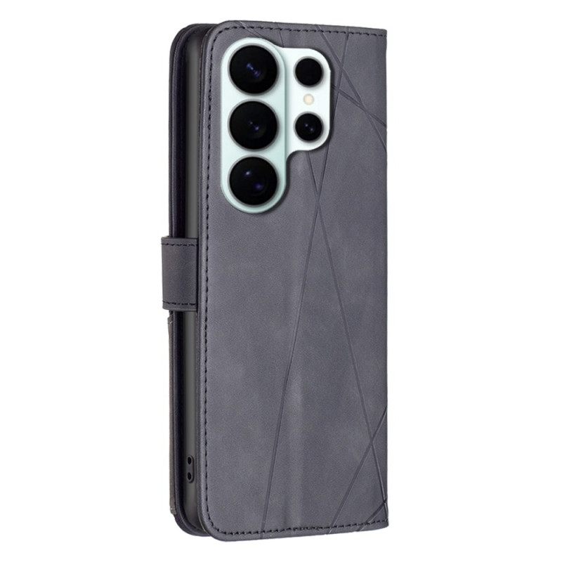 Δερματινη Θηκη Samsung Galaxy S26 Ultra Binfen Γεωμετρικό Χρωμα