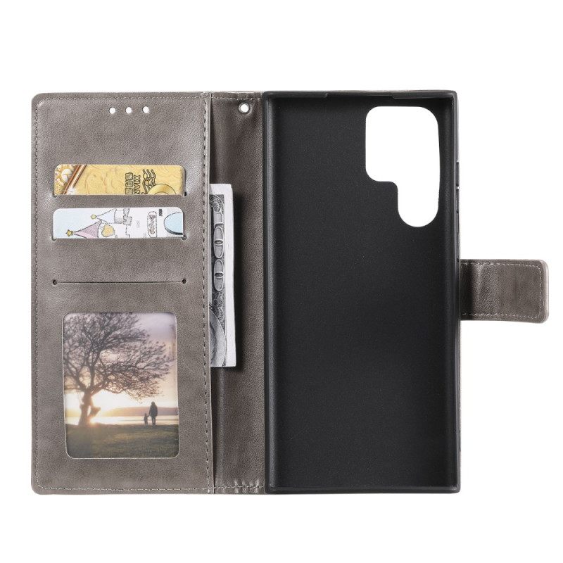 Δερματινη Θηκη Samsung Galaxy S26 Ultra Μάνταλα Ήλιου