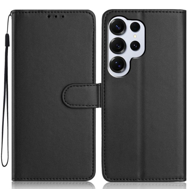 Δερματινη Θηκη Samsung Galaxy S26 Ultra Μονόχρωμο