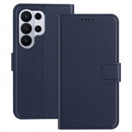 Δερματινη Θηκη Samsung Galaxy S26 Ultra Ραφή Σιλικόνης