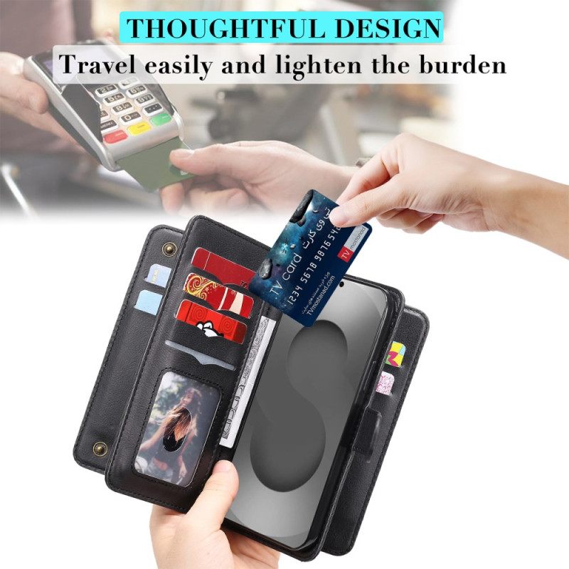 Δερματινη Θηκη Samsung Galaxy S26 Ultra Θήκη Καρτών 10