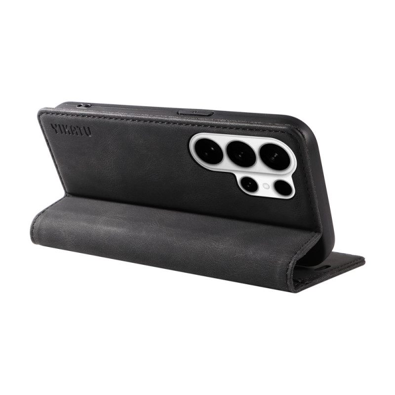 Δερματινη Θηκη Samsung Galaxy S26 Ultra Yikatu Εφέ Σουέτ