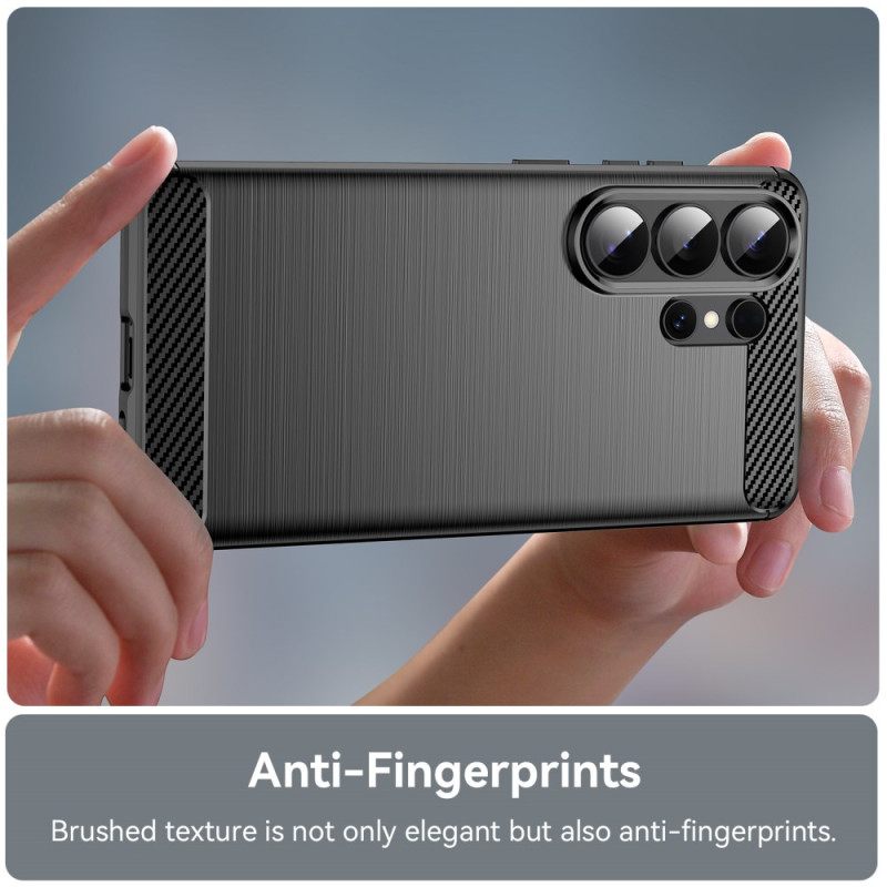 Κάλυμμα Samsung Galaxy S26 Ultra Βουρτσισμένο Ανθρακονήματα