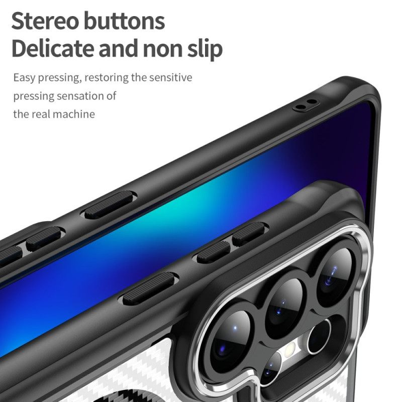 Κάλυμμα Samsung Galaxy S26 Ultra Υβριδική Προστασία Magsafe Από Ίνες Άνθρακα