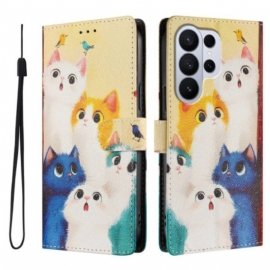 Θηκη Κινητου Samsung Galaxy S26 Ultra Θήκες Κινητών Πολύχρωμες Γάτες