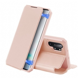 θηκη κινητου Samsung Galaxy Note 10 Plus Θήκη Flip Μαγνητικό Dux Ducis