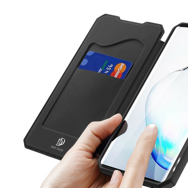 θηκη κινητου Samsung Galaxy Note 10 Plus Θήκη Flip Μαγνητικό Dux Ducis