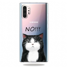 Θήκη Samsung Galaxy Note 10 Plus Η Γάτα Που Λέει Όχι