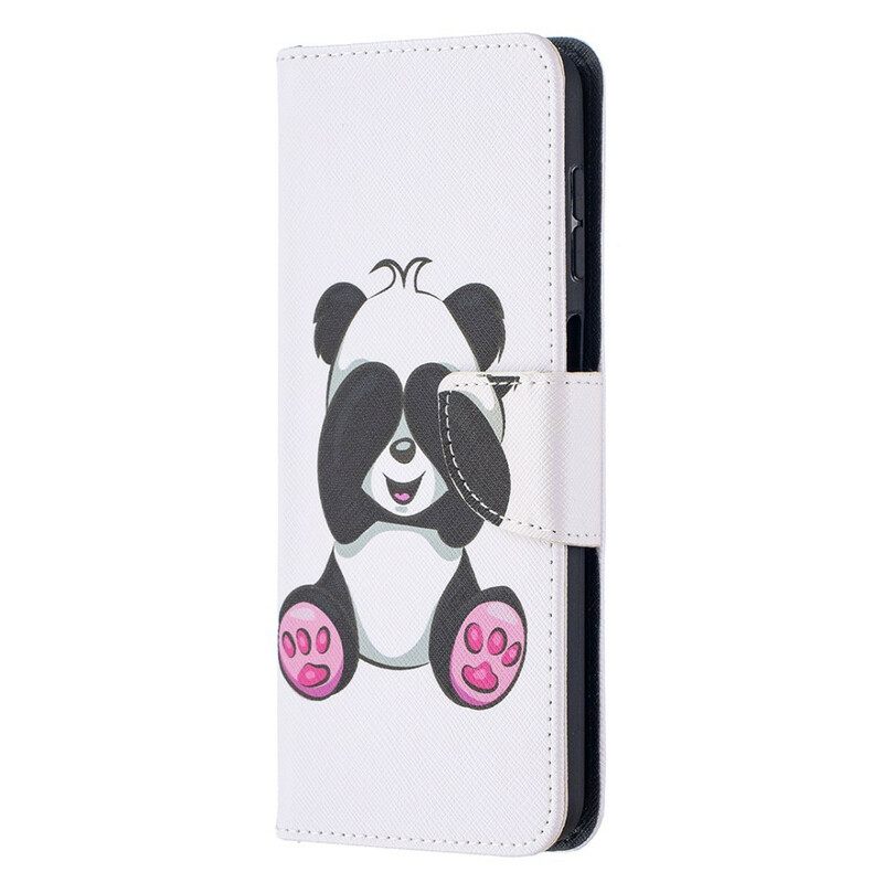 Κάλυμμα Samsung Galaxy A12 / M12 Panda Fun