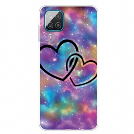 θηκη κινητου Samsung Galaxy A12 / M12 Αλυσοδεμένες Καρδιές