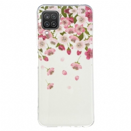 θηκη κινητου Samsung Galaxy A12 / M12 Φθορίζοντα Λουλούδια