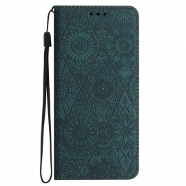 Δερματινη Θηκη Samsung Galaxy A55 5g Συνονθύλευμα Με Λουράκι