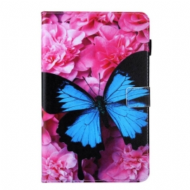 δερματινη θηκη Samsung Galaxy Tab A 10.1 (2019) Floral Butterfly