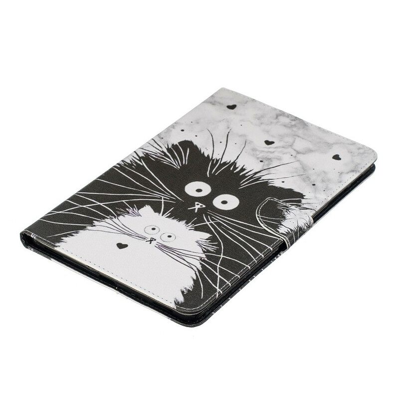Κάλυμμα Samsung Galaxy Tab A 10.1 (2019) Αστείες Γάτες