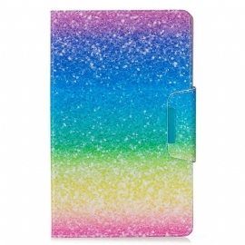Κάλυμμα Samsung Galaxy Tab A 10.1 (2019) Κούμπωμα Με Σχέδιο Glitter