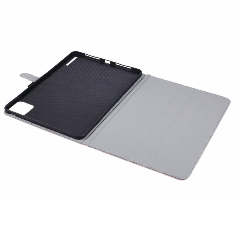 Δερμάτινη Θήκη Κινητού Xiaomi Pad 6s Pro Θήκες Κινητών Υφαντό Μοτίβο