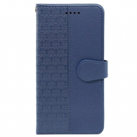 Δερματινη Θηκη Honor 200 Pro Ζωφόρος Κύβου Με Λουρί