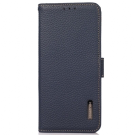 Κάλυμμα Samsung Galaxy M33 5G Litchi Leather Khazneh Rfid