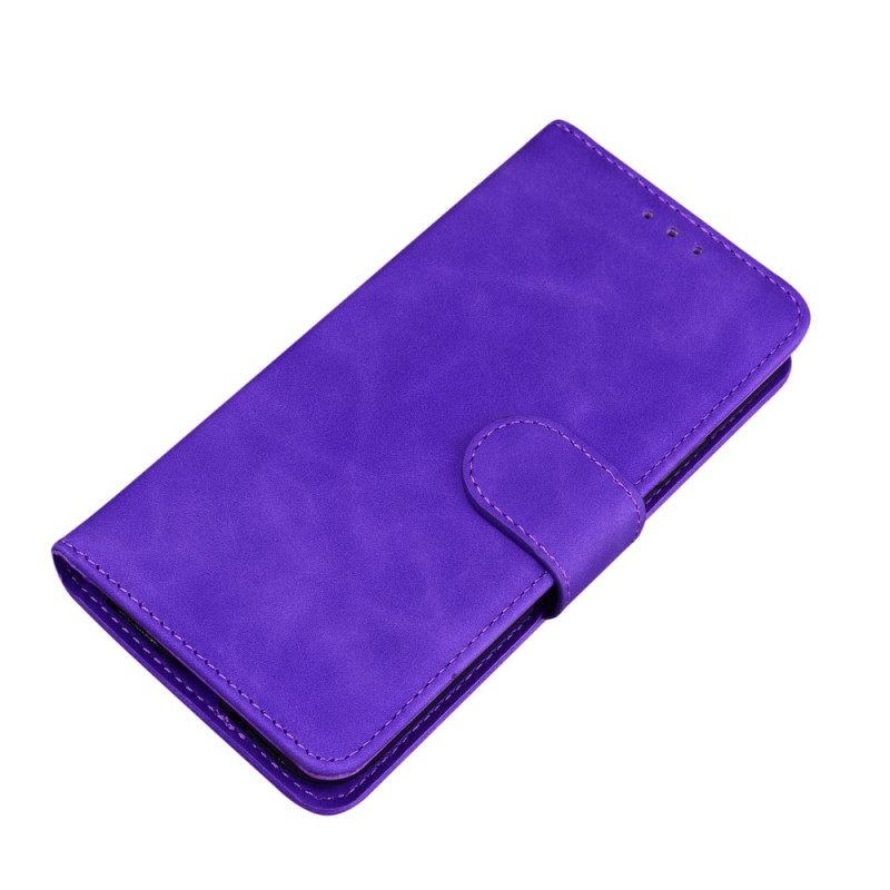 δερματινη θηκη Moto G31 / Moto G41 Μονόχρωμο Εφέ Δέρματος