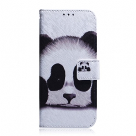 δερματινη θηκη Moto G31 / Moto G41 Πρόσωπο Panda