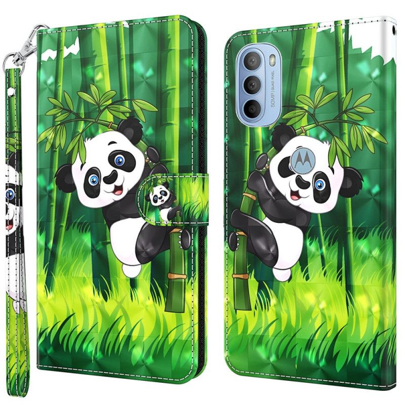 Κάλυμμα Moto G31 / Moto G41 Panda Και Bamboo