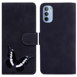 Κάλυμμα Moto G31 / Moto G41 Πεταλούδα Skin-touch