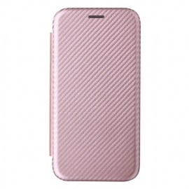 θηκη κινητου Moto G31 / Moto G41 Θήκη Flip Άνθρακας Σιλικόνης