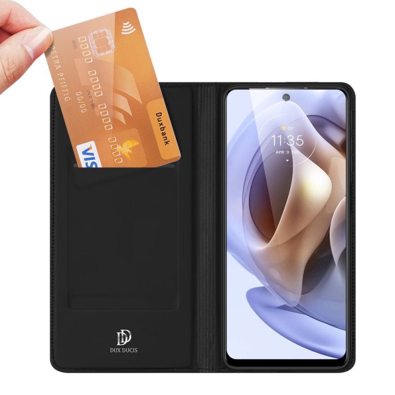 θηκη κινητου Moto G31 / Moto G41 Θήκη Flip Skin Pro Dux Ducis